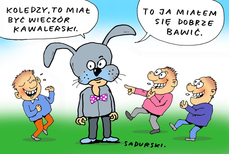 Иллюстрация: Щепан Садурский /   karykatury