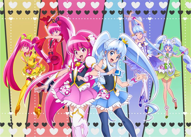 Заряд счастья Одиннадцатая серия Pretty Cure Pretty Cure начала выходить в эфир в 2014 году в честь десятой годовщины франшизы