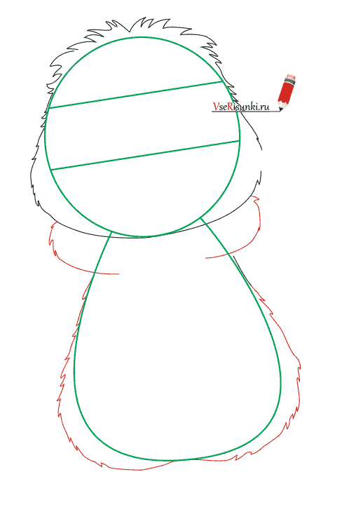 Most rajzolja meg Luntik testének körvonalait